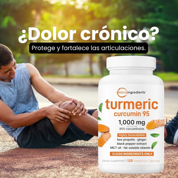 Miniatura 2 de CURCUMIN TURMERIC 120 CAPSULAS